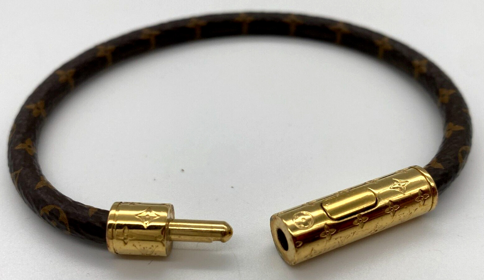 LOUIS VUITTON Bracelet LV Confidential 19cm GP Mo… - image 6