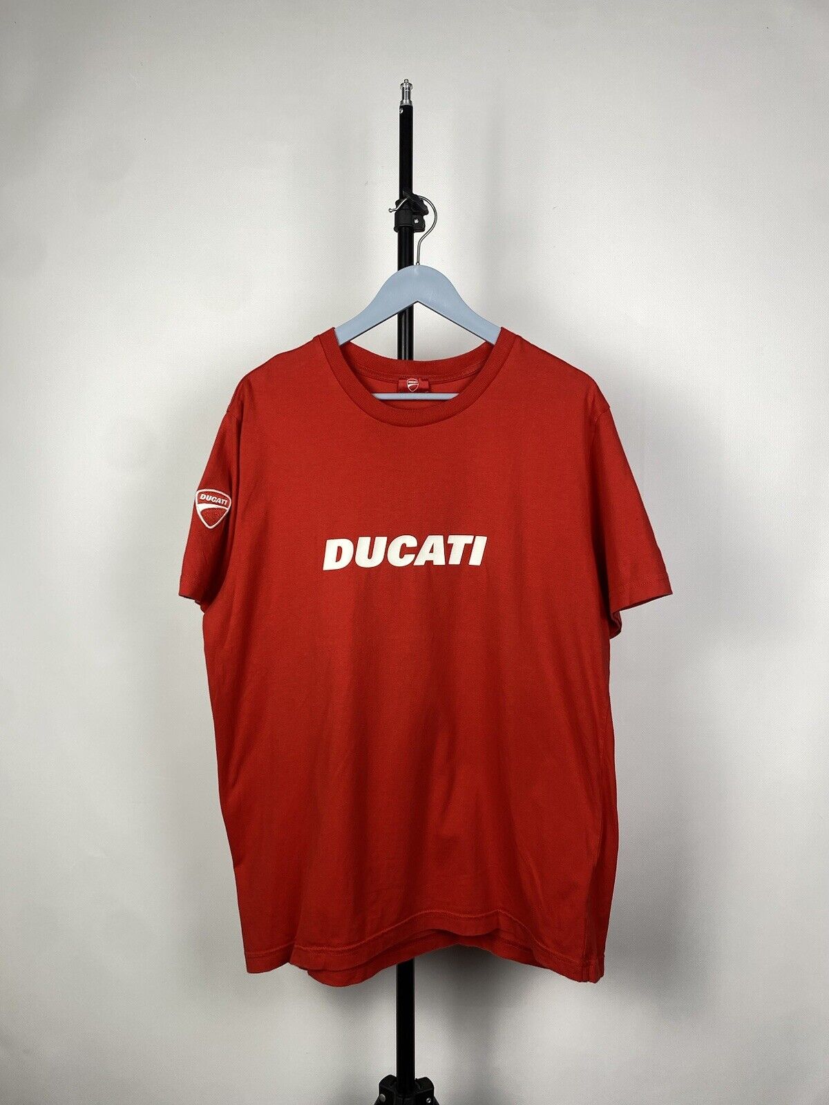 Vintage 90s Ducati MOTO Racing Streetwear T-shirt… - image 1