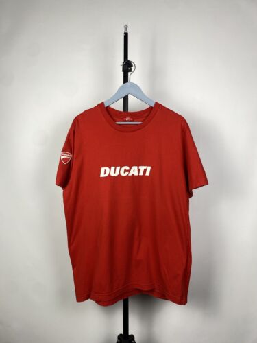 Vintage 90s Ducati MOTO Racing Streetwear T-shirt… - image 1