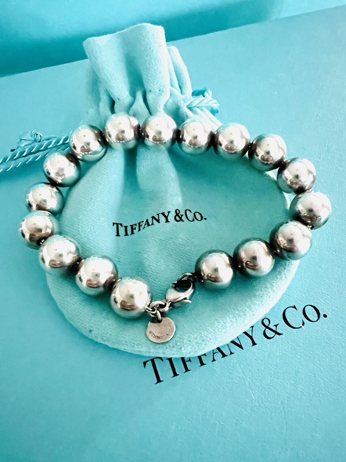 Tiffany & Co. Tiffany HardWear 7 In Beaded Bracel… - image 2