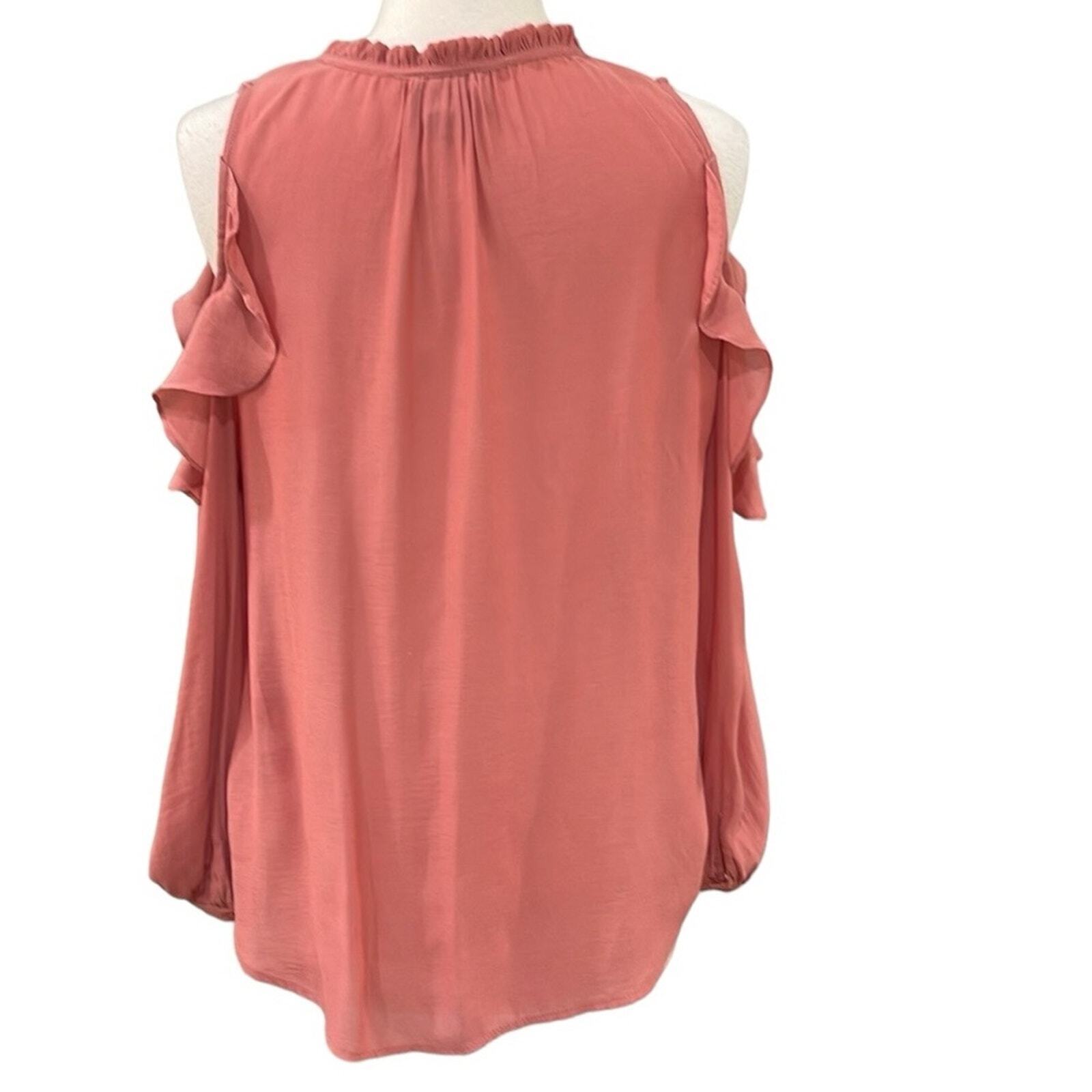 Anthropologie Maeve Liesel Ruffled Cold Shoulder … - image 6