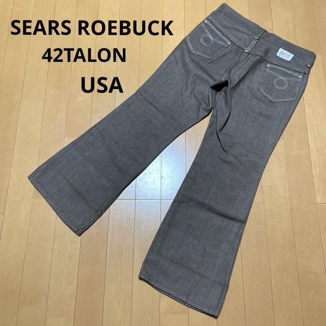 70s SEARS ROEBUCK Sears Roebuck bootcut pants - image 1