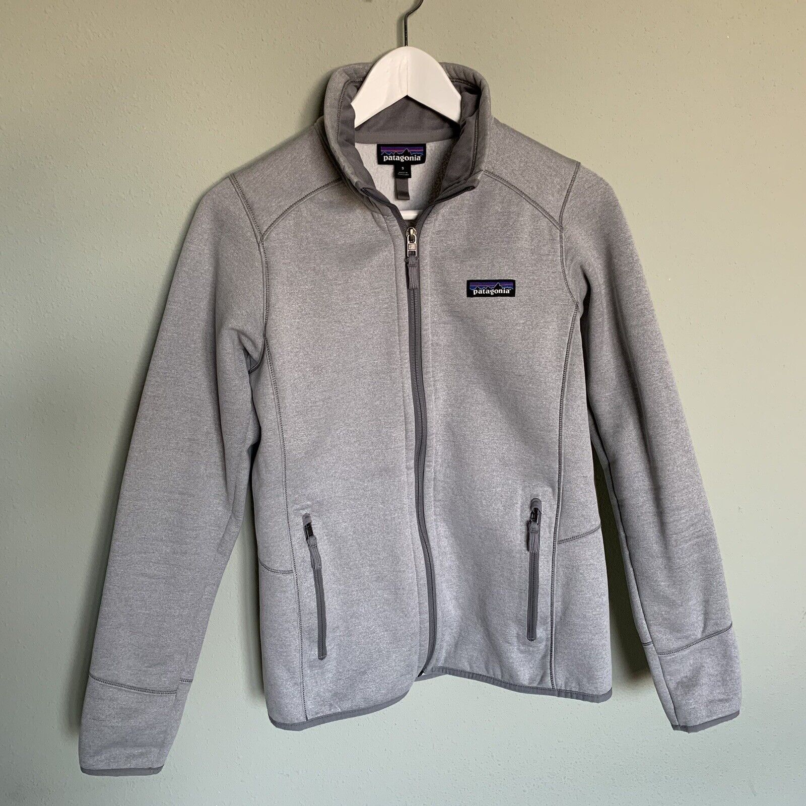 Patagonia Womens Tech Fleece Birch Gray Fleece Li… - image 2