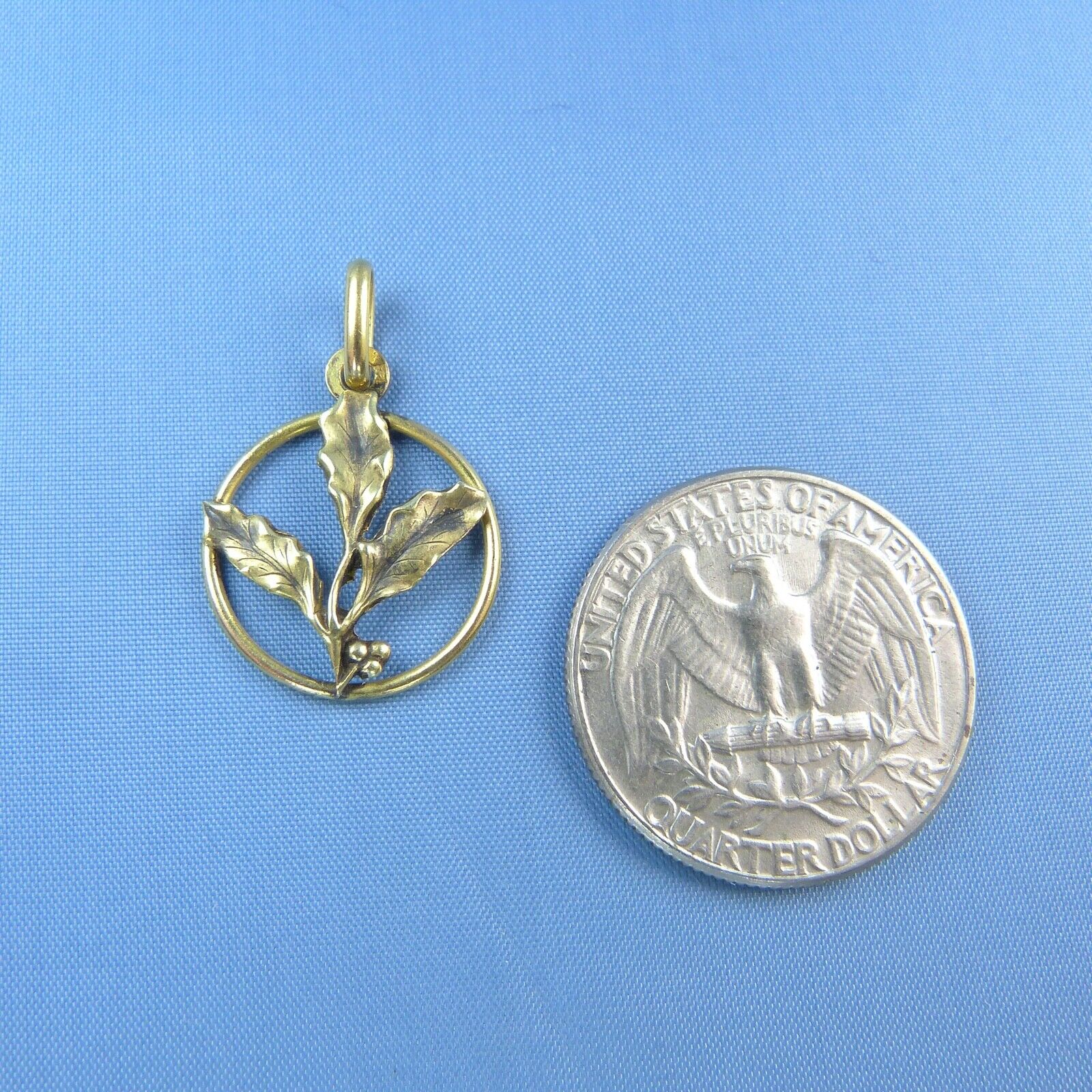 Art Nouveau Gold Filled Pendant / Antique - image 6