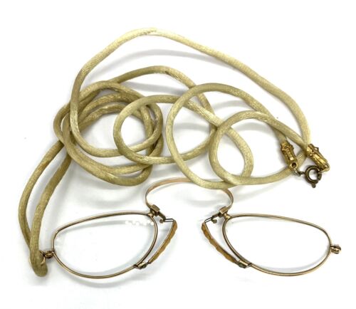 Antique Goldfield Pince-nez Spectacles Eyeglasses… - image 1