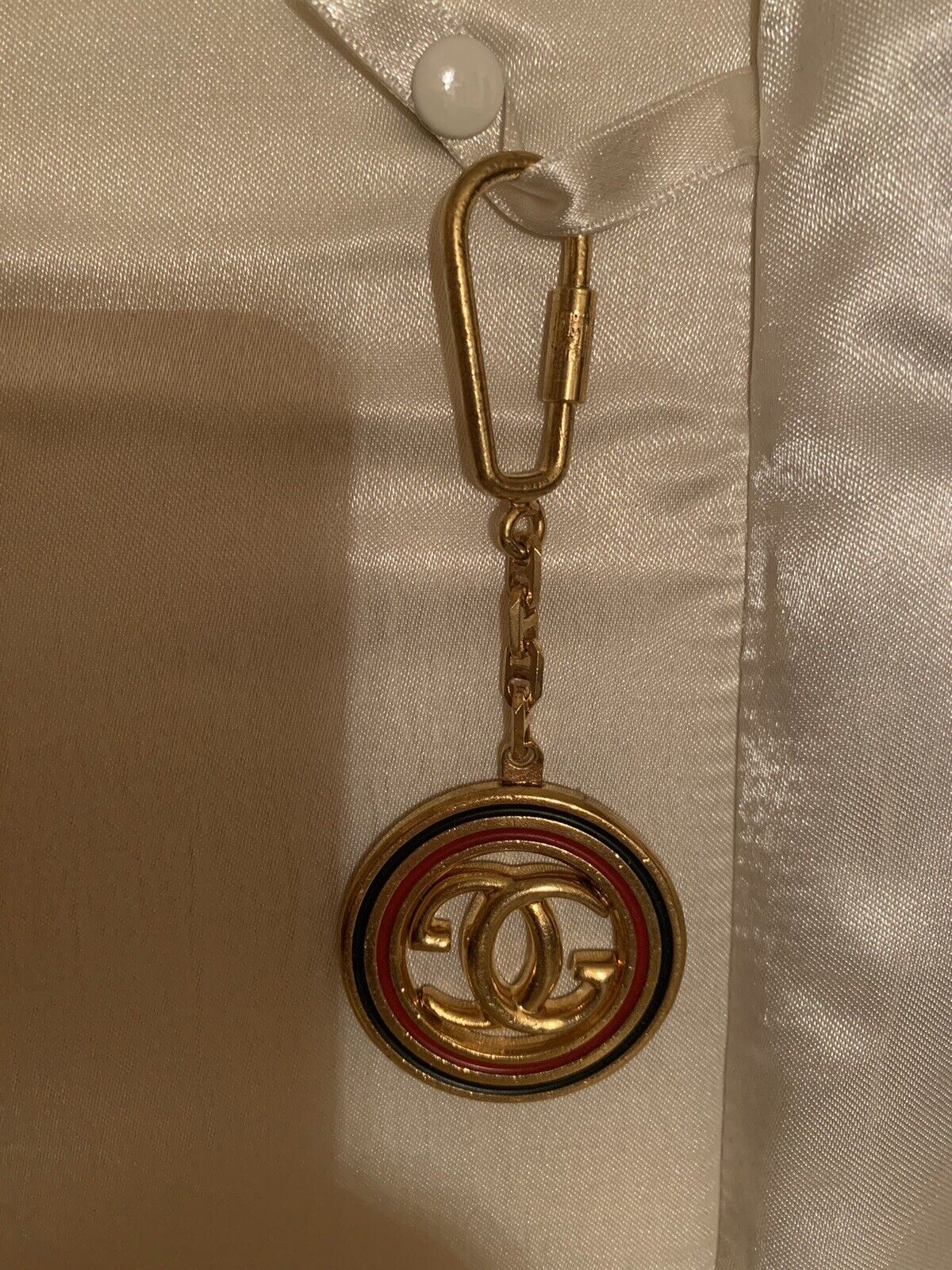 Authentic Gucci GG Monogram Keychain Vintage - image 5