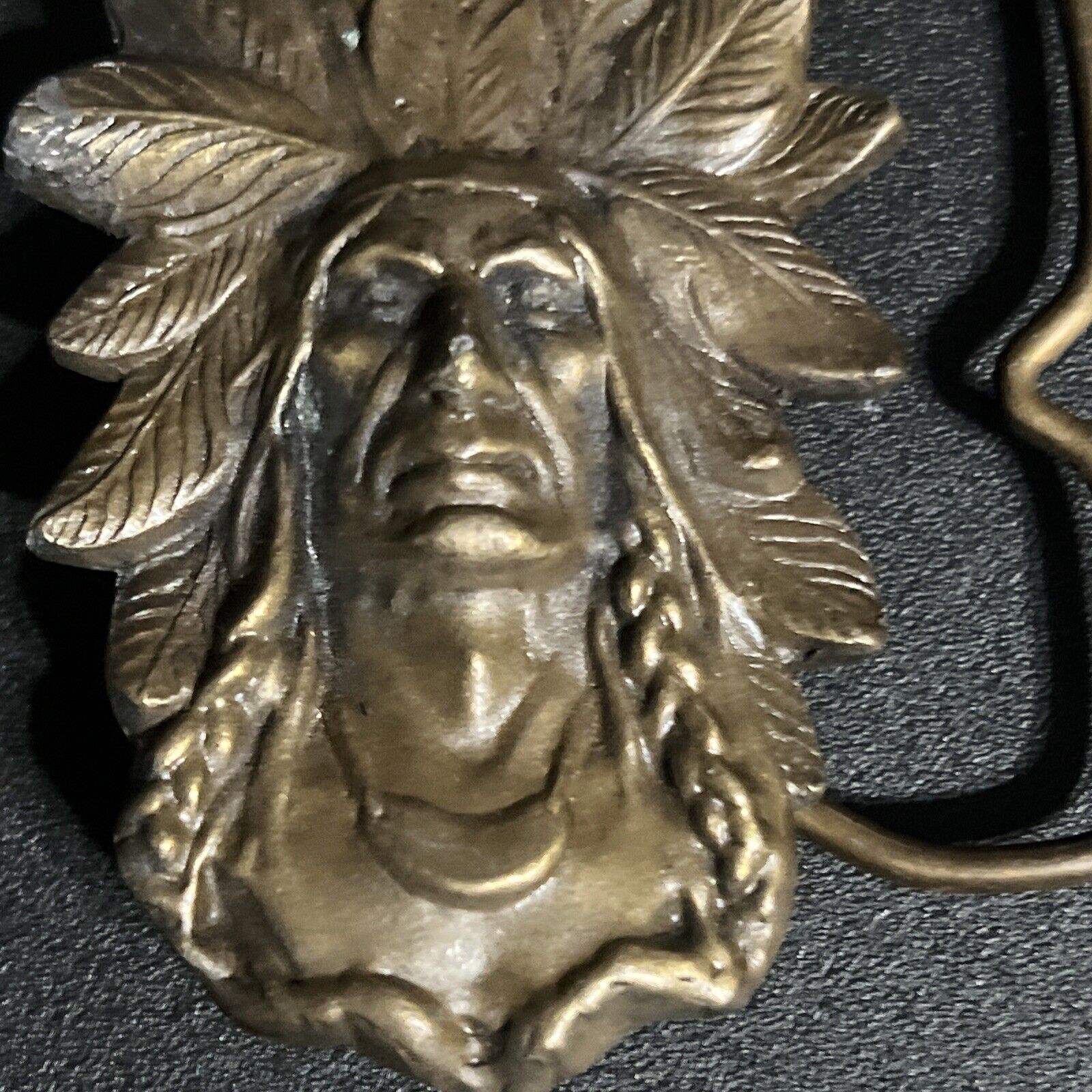 Vintage 1974 Bergamot Brass Works  Indian Chief B… - image 3