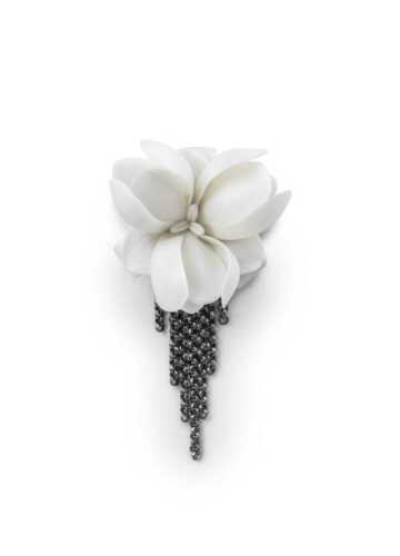 LLADRO - Brooch - Orchid Brooch - image 1