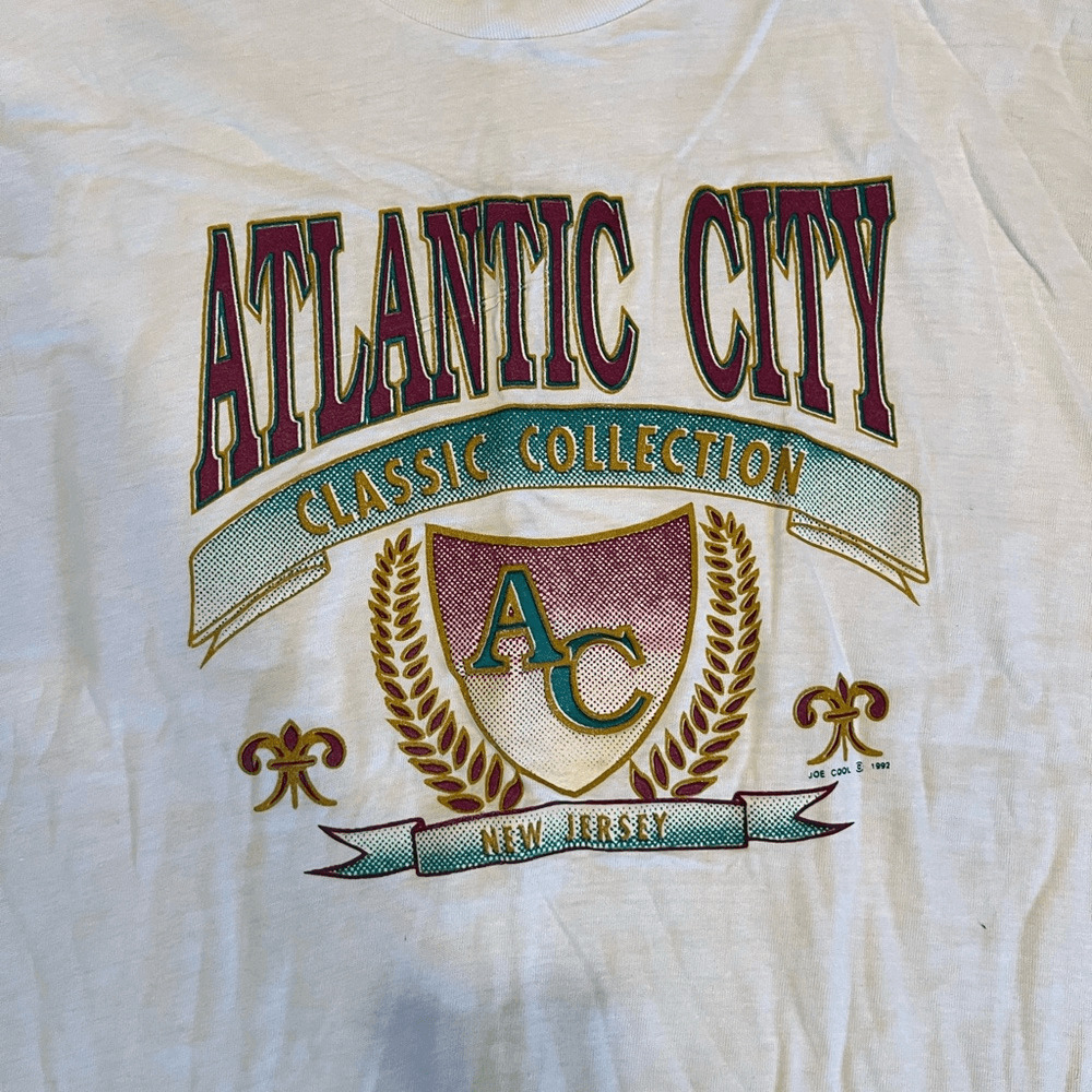 Vintage 1992 Atlantic City Tee - image 3