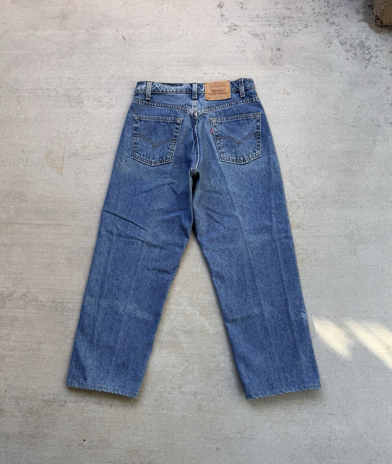 Vintage Levi’s Jeans Men’s 31x28 Blue 565 Baggy L… - image 4