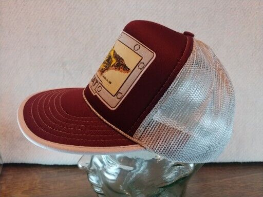 CATERPILLAR CAT Tonkin Snap Back Hat Burgundy Mar… - image 5