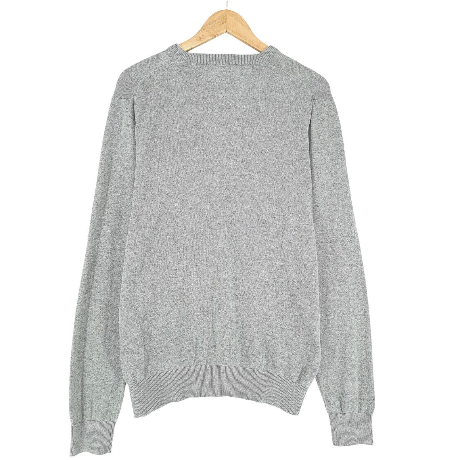 Tommy Hilfiger Jumper Sweater Men Grey Cotton Pq2… - image 3