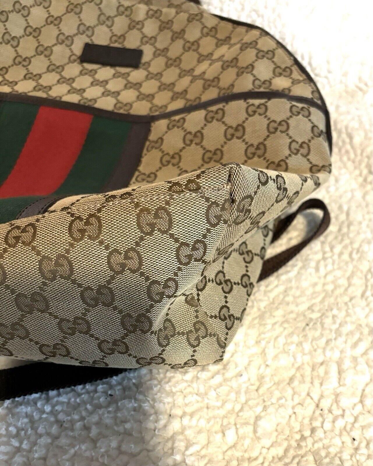 Gucci Backpack Beige Supreme  Canvas GG Monogram … - image 10