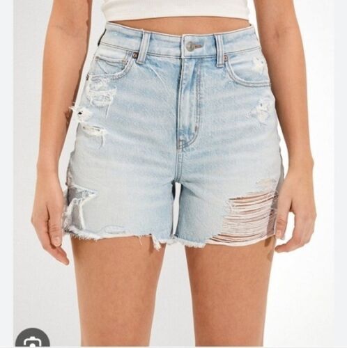 American Eagle Outfitters Mom Shorts Distressed J… - image 1