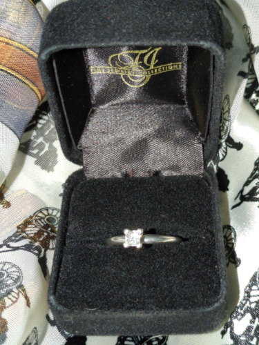 platinum all natural diamond engagement ring