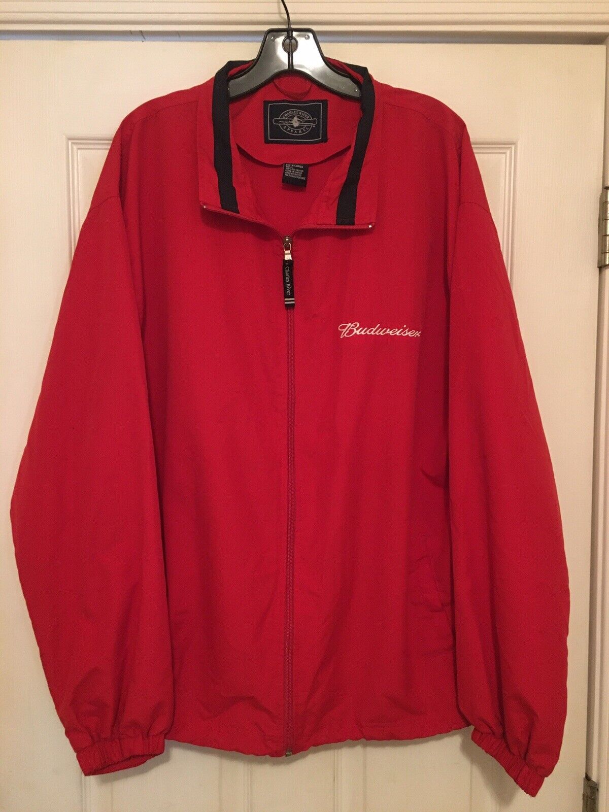 budweiser jacket charles river apparel extra-larg… - image 1