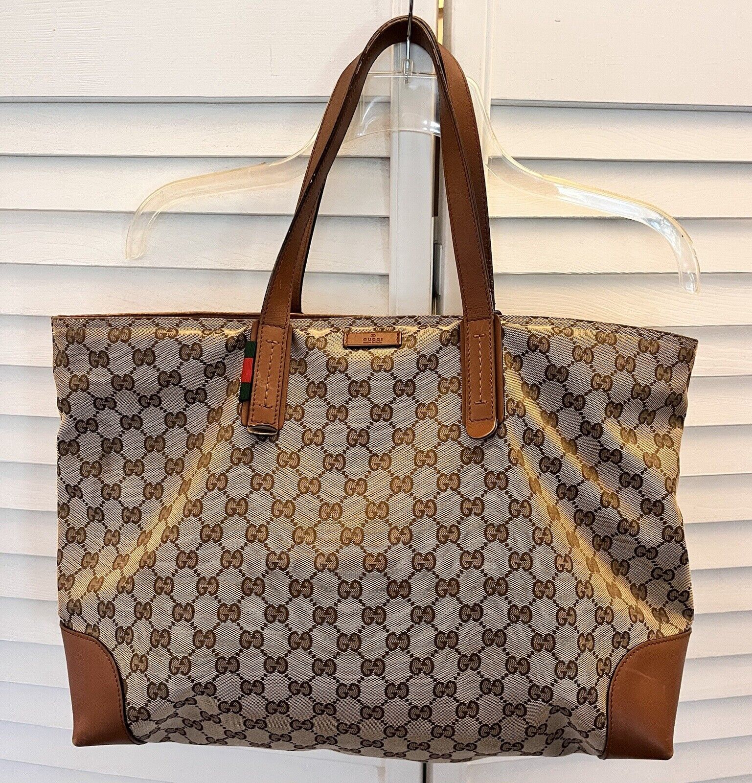 Gucci Canvas Tote shopper - image 16