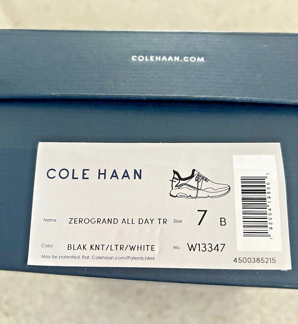 Cole Haan Zerogrand All Day Trainer Black Knit Sn… - image 9