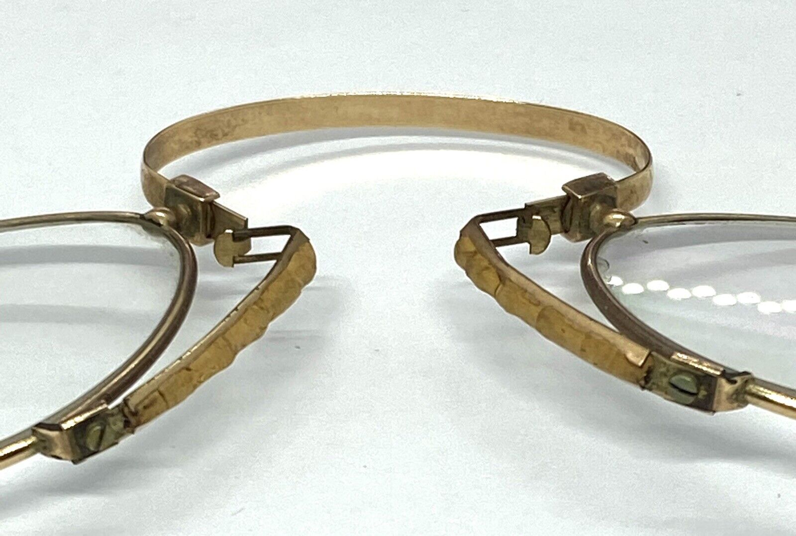 Antique Goldfield Pince-nez Spectacles Eyeglasses… - image 6