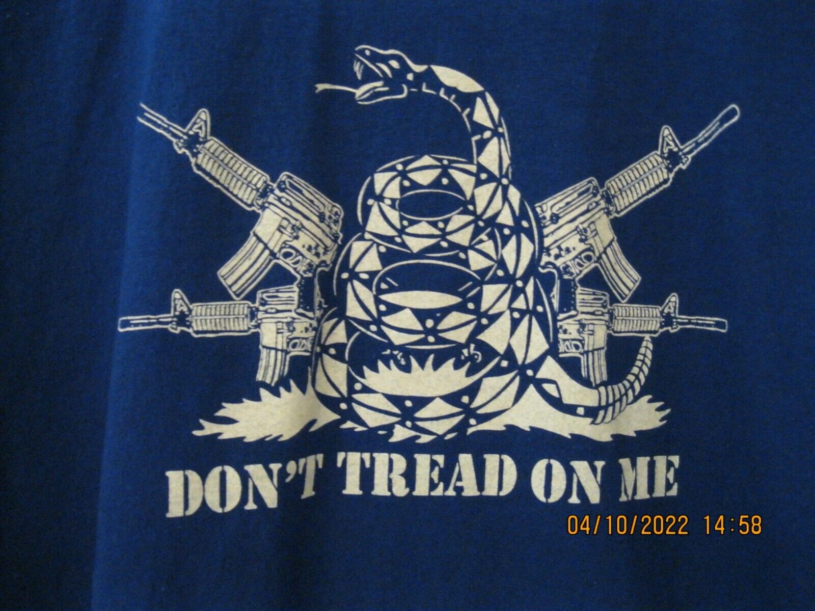 Don't Tread On Me Gadsden Flag Rattle Snake Hanes… - image 3