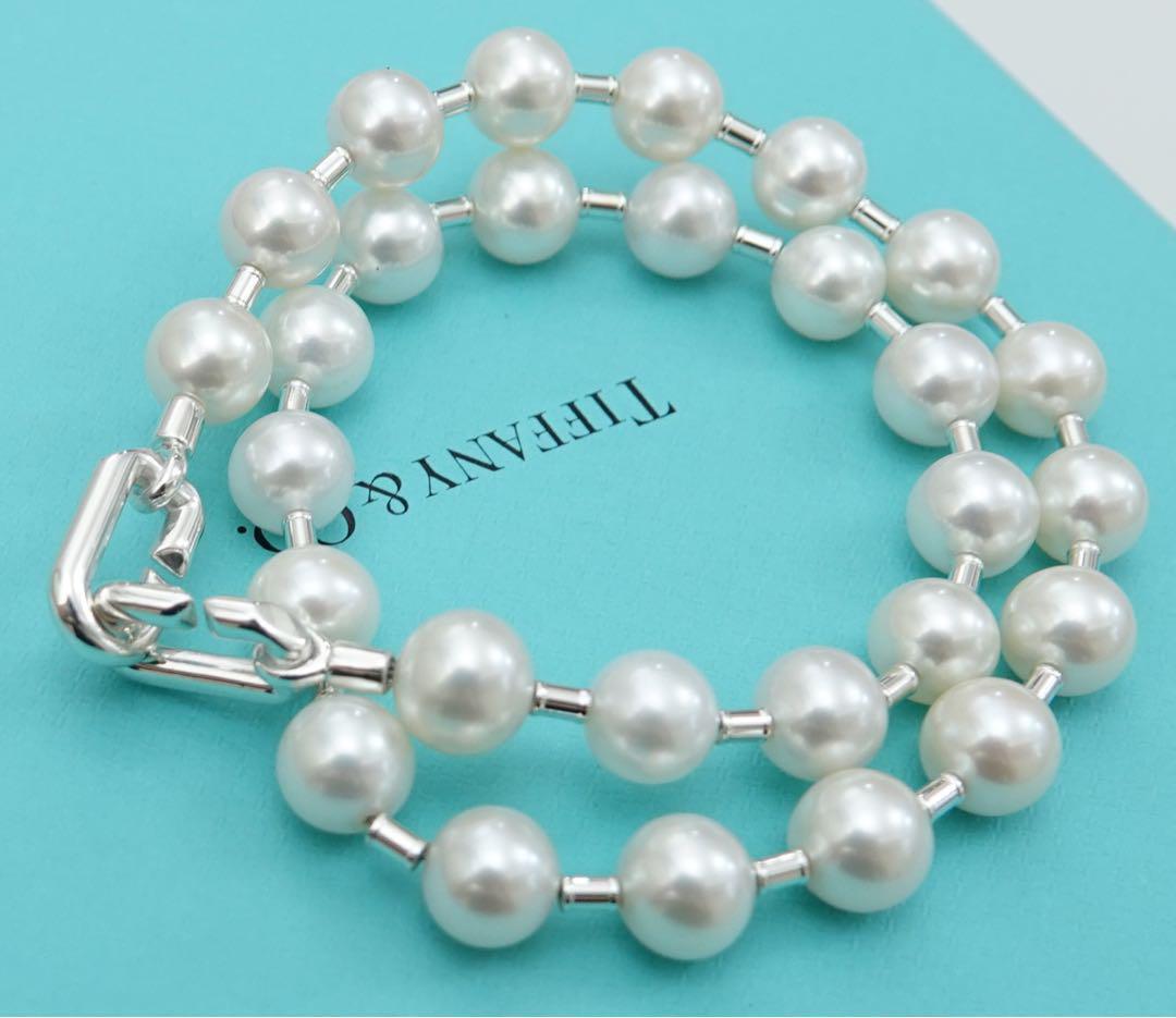 discount! Tiffany & Co. Hardware Pearl Necklace m… - image 5