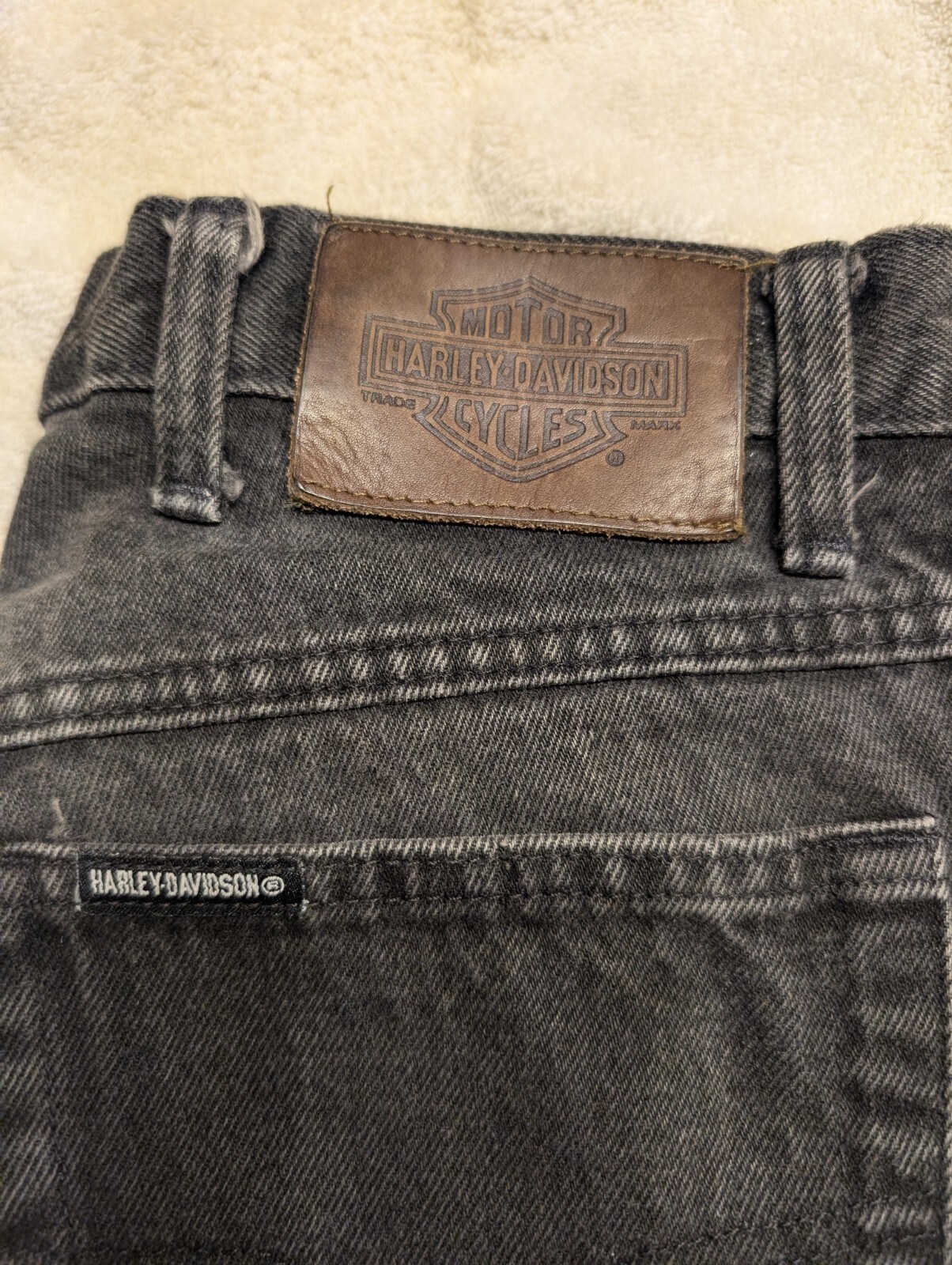 Biker Blues Harley-Davidson    Jeans 34x30 Vintage - image 2