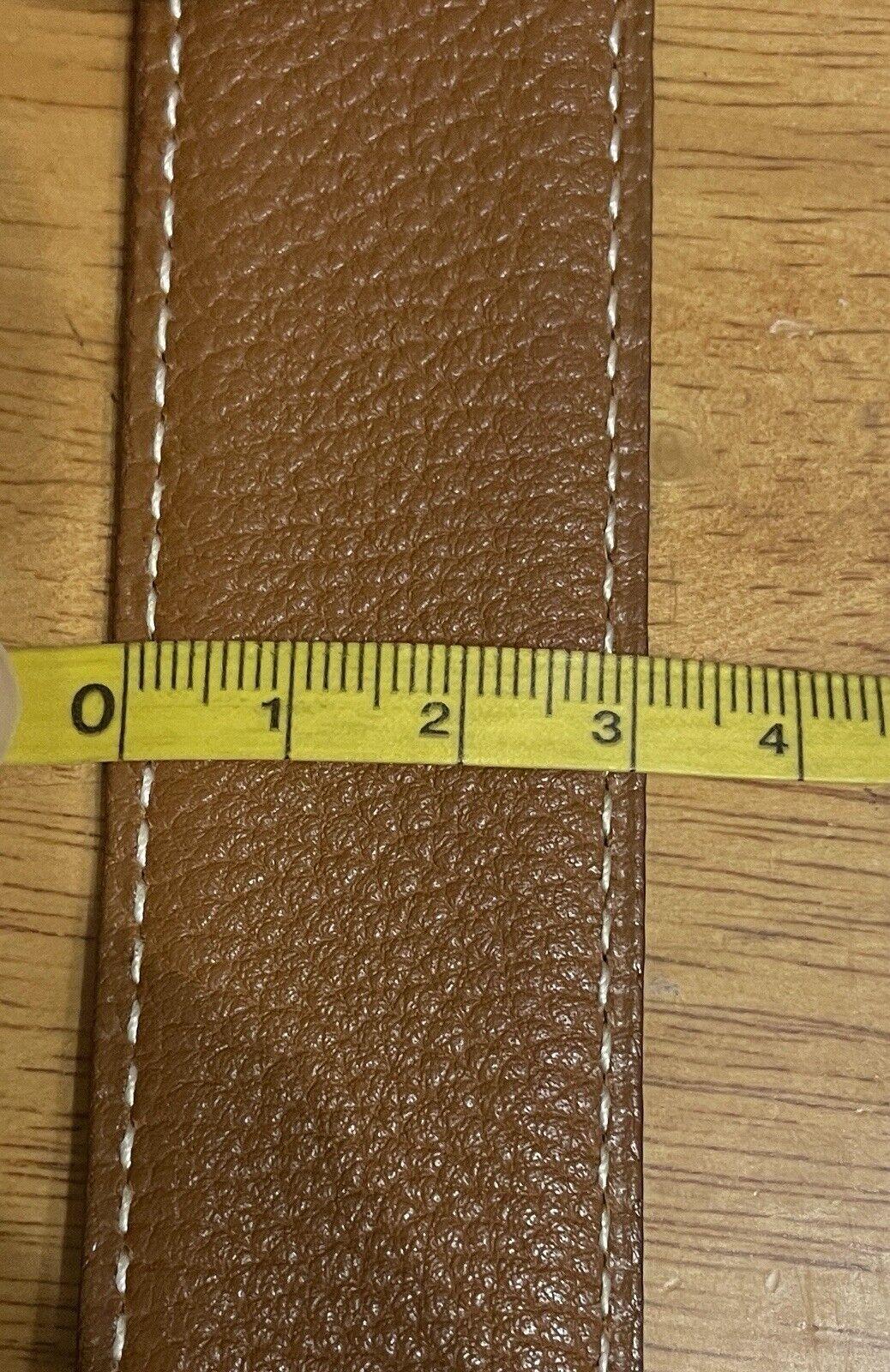 USED AUTHENTIC HERMES REVERSIBLE BELT SIZE 80 - image 8