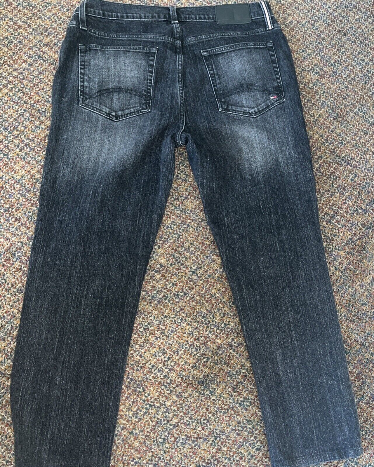 Tommy Hilfiger Black Washed Vintage Jeans size 36… - image 4