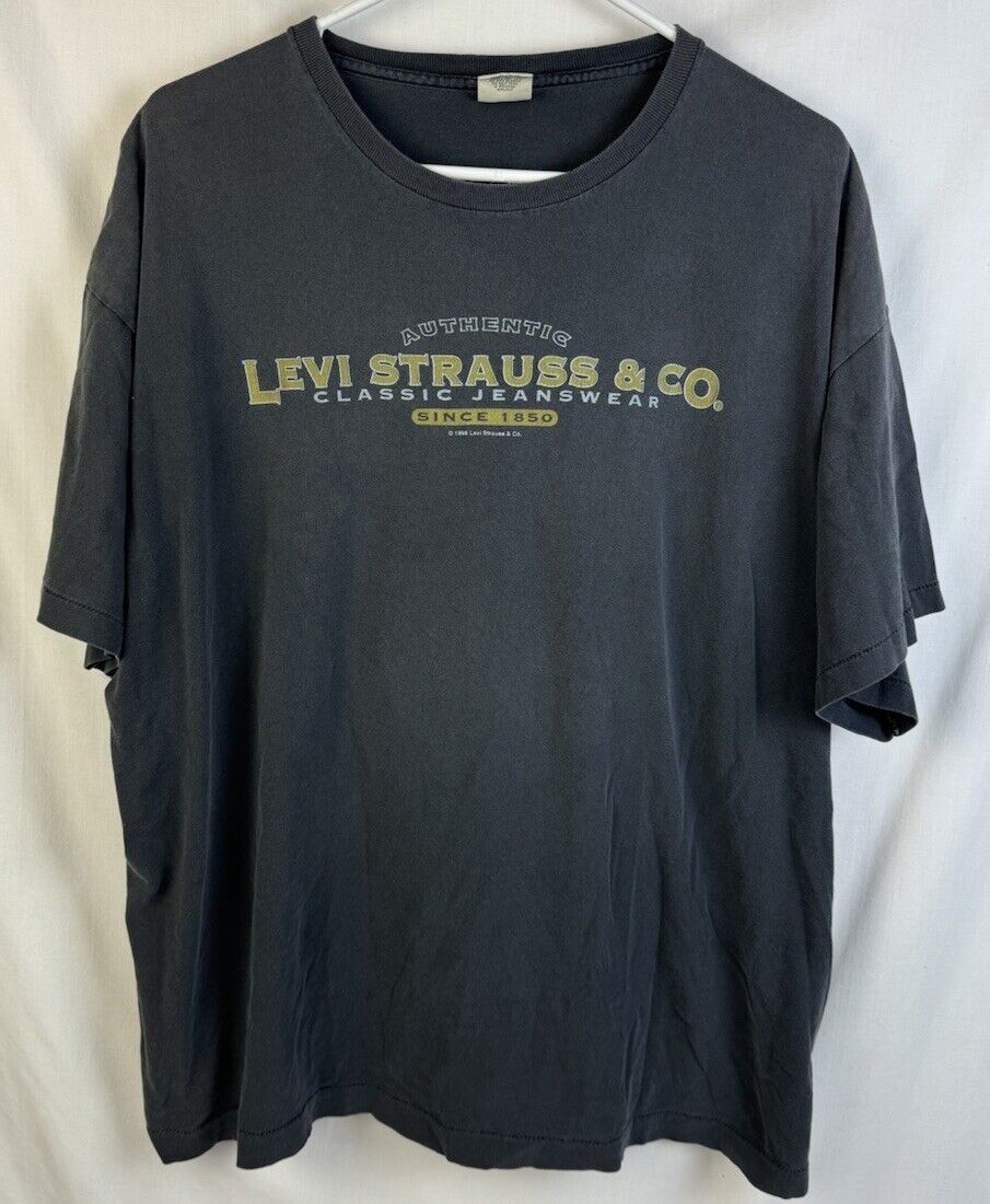 Vintage Levis Strauss T Shirt Single Stitch Tee C… - image 2