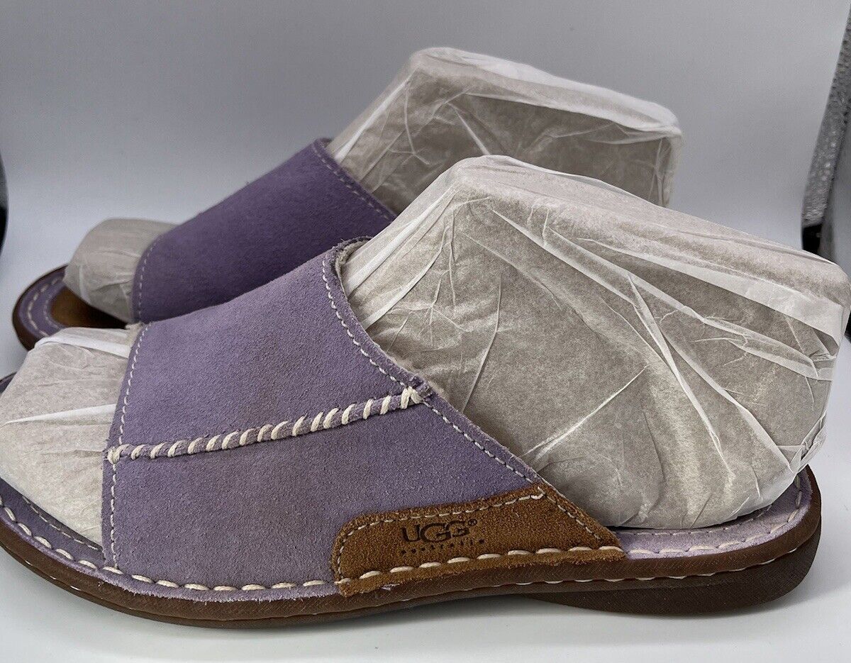 UGG Australia Lilac Suede Leather Sheepskin Comfo… - image 1