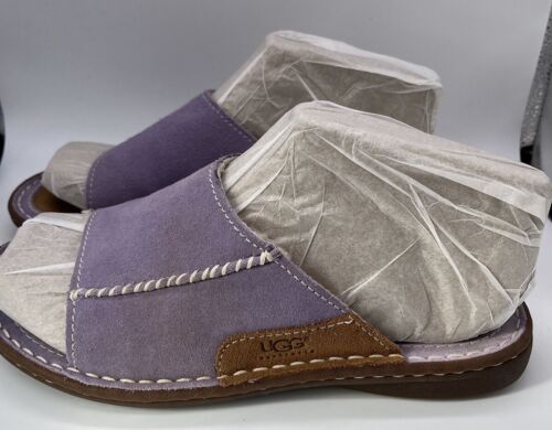 UGG Australia Lilac Suede Leather Sheepskin Comfo… - image 1