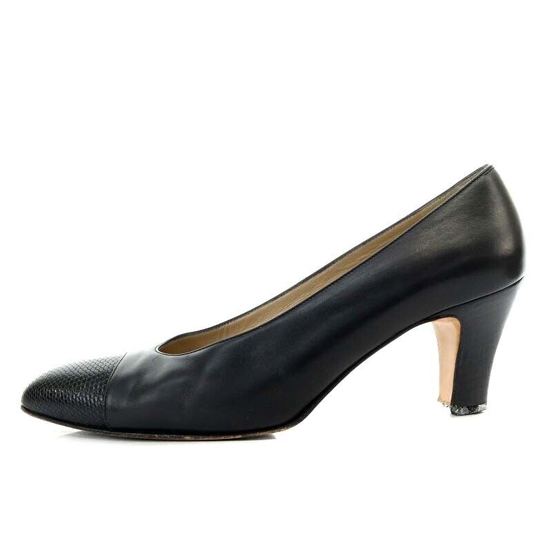 Women Salvatore Ferragamo Pumps High Heels Leathe… - image 2