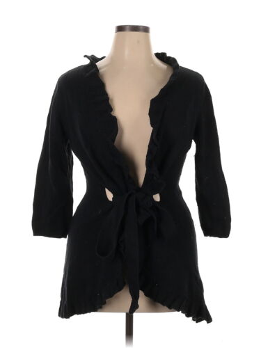 Love, Hanna Women Black Cardigan XL - image 1