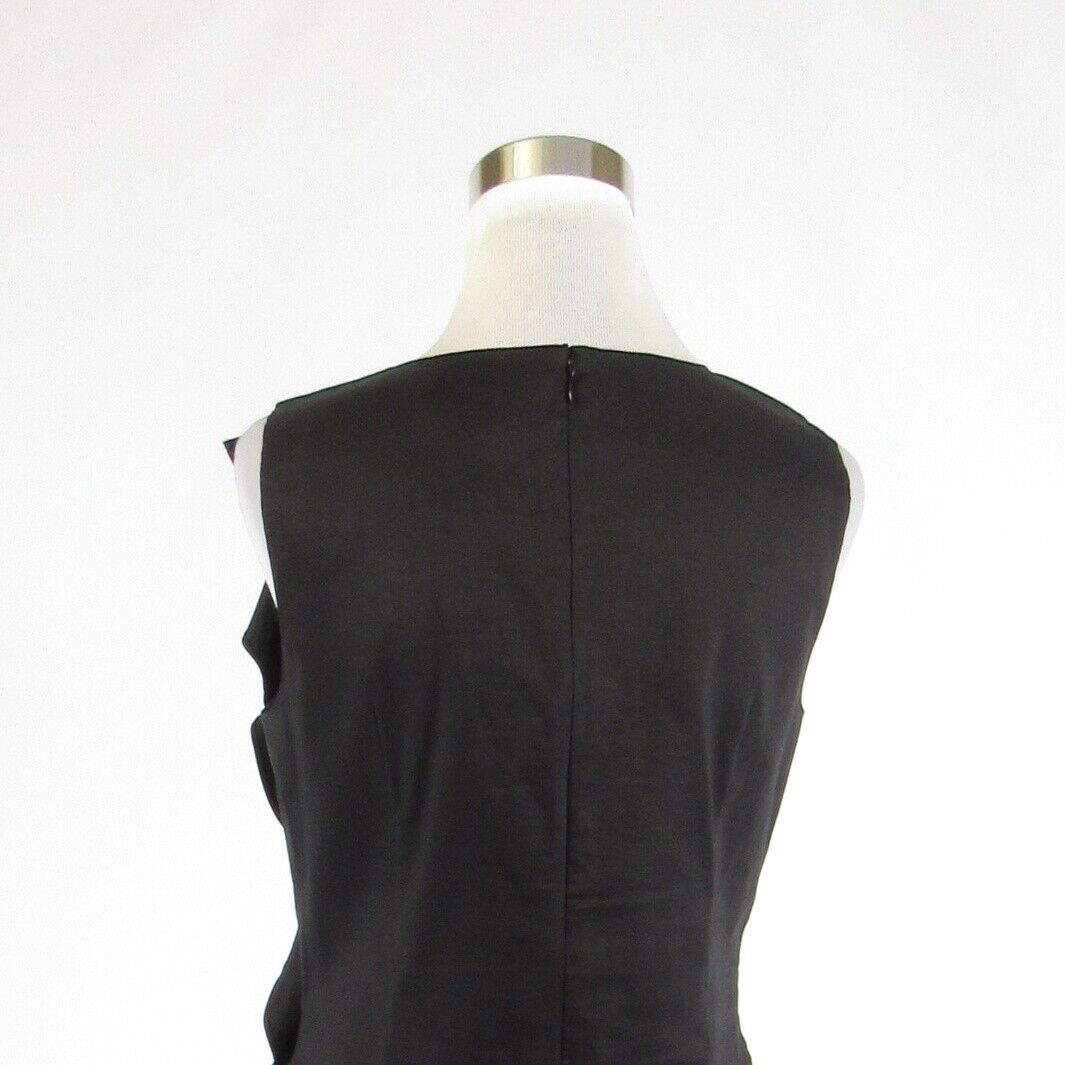 Black DKNY NEW YORK stretch sleeveless sheath dre… - image 8