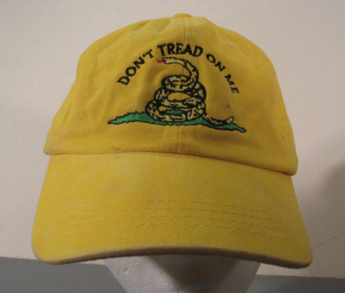 Vintage Alex Jones InfoWars Gadsden Flag HAT Don'… - image 1