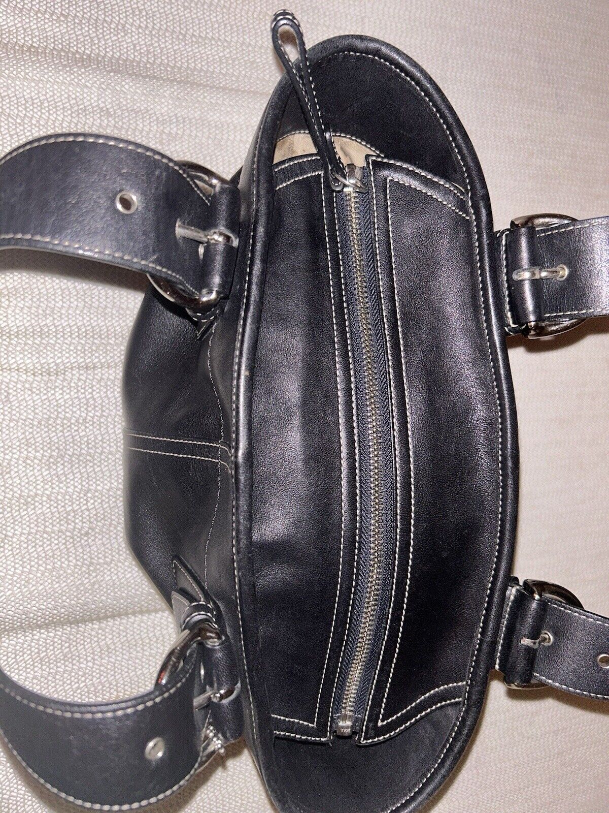 Vintage Coach Soho Tote Black - image 5