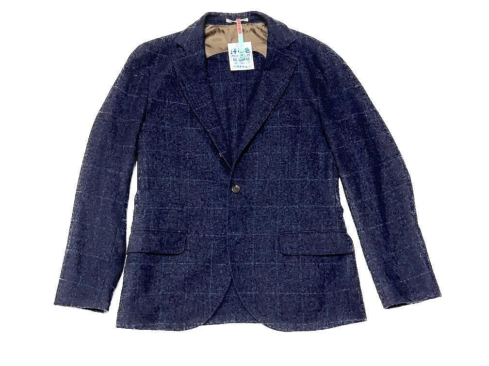 Light And Warm Brunello Cucinelli Bouclé Navy Che… - image 3