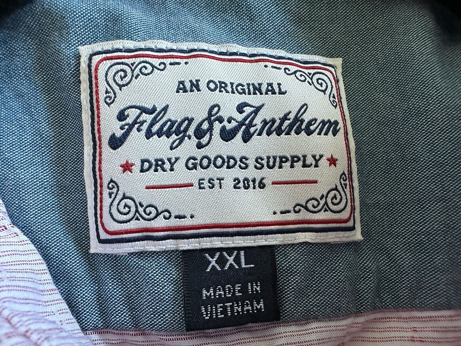 Flag & Anthem Dry Goods SupplyMen’s Short Sleeve … - image 4