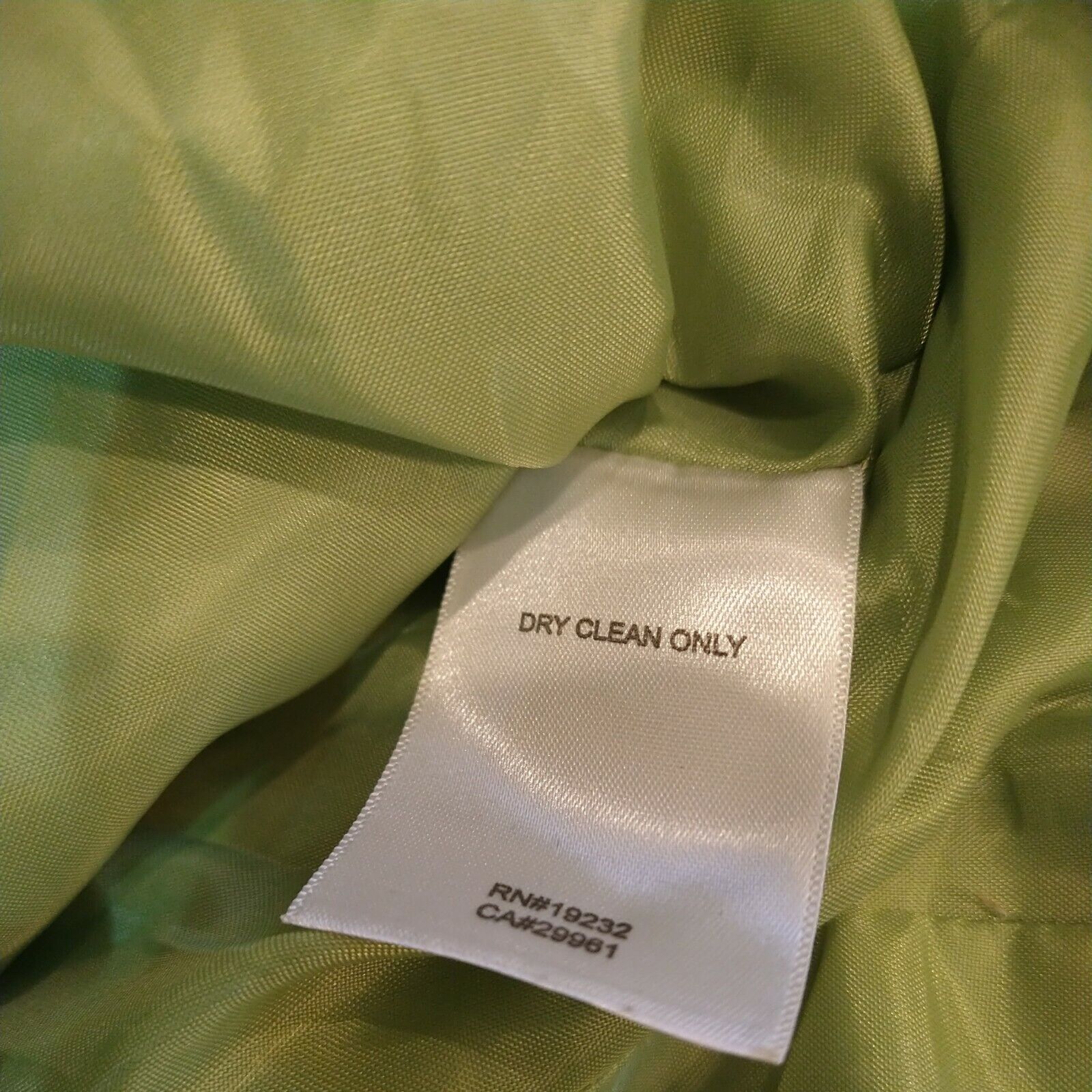 Alfred Dunner VTG Faux Suede Lime Green Full Zip … - image 5