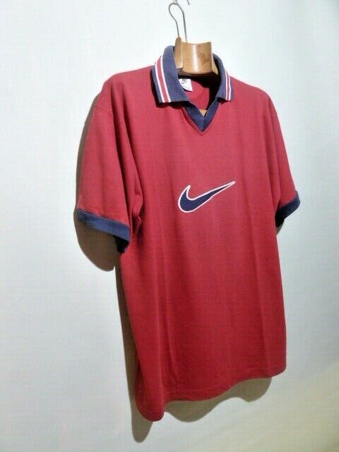 Nike Mens Vintage 90s Big centre Swoosh Logo  V-n… - image 4