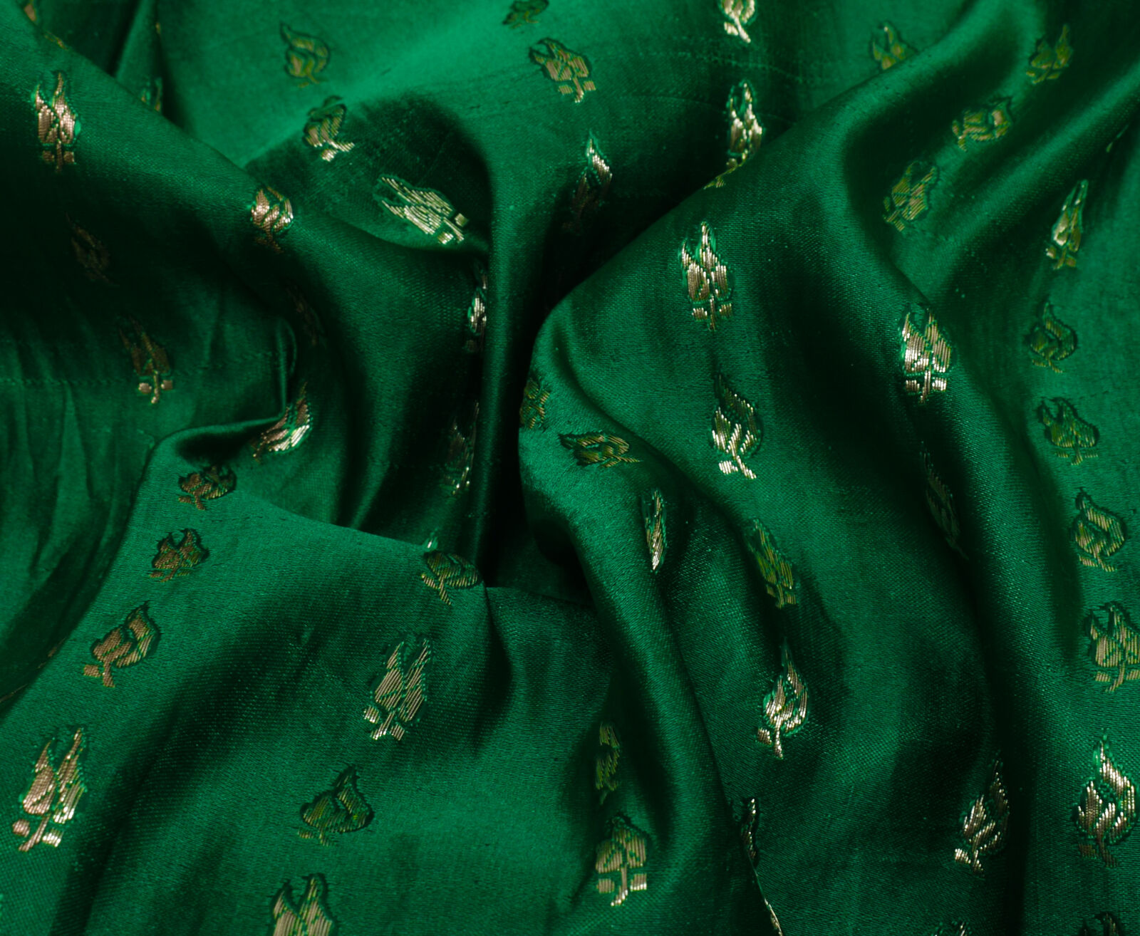 Sushila Vintage Heavy Saree Pure Satin Silk Banar… - image 9