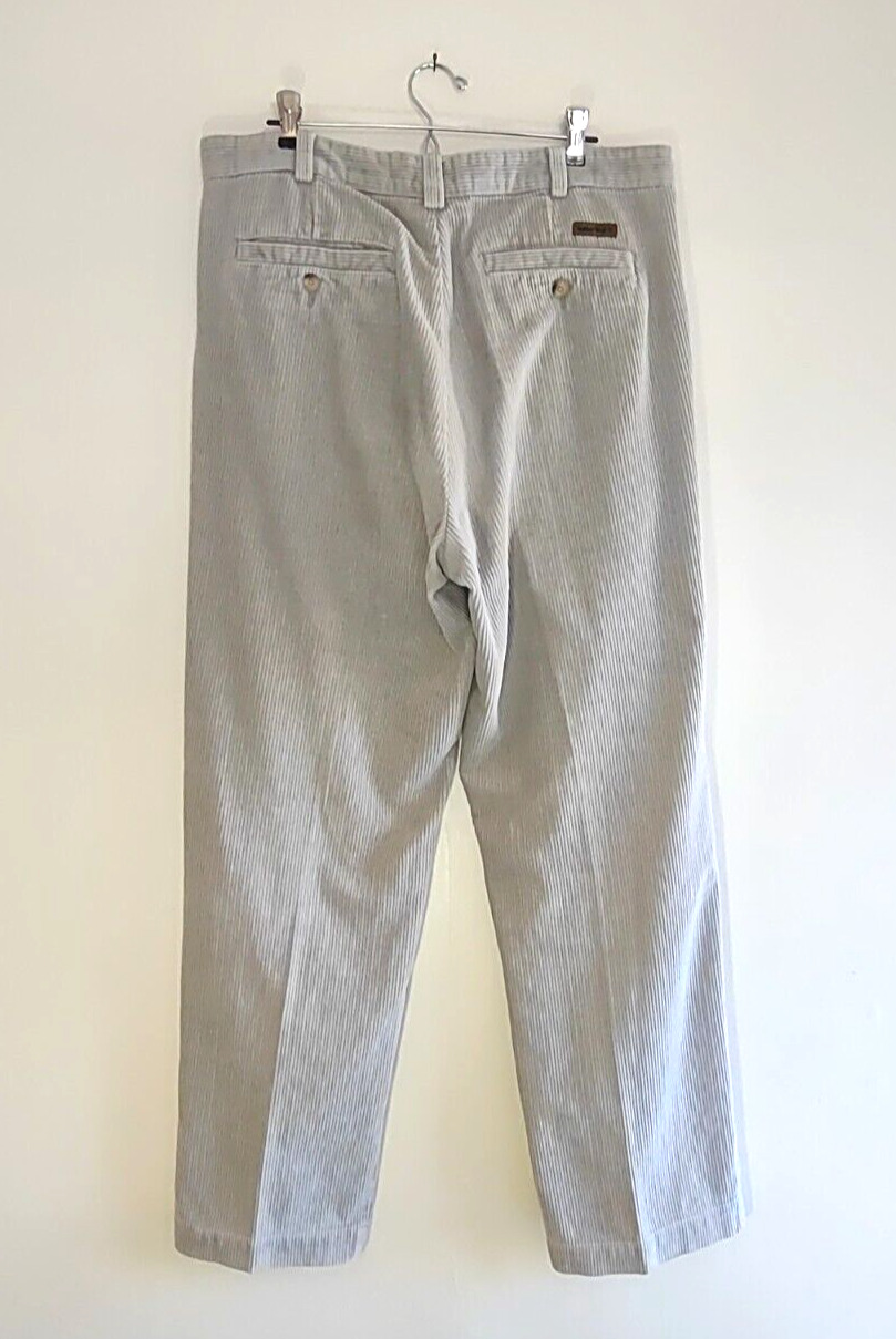 Vintage Timberland Men's Corduroy Pleated Pants L… - image 5