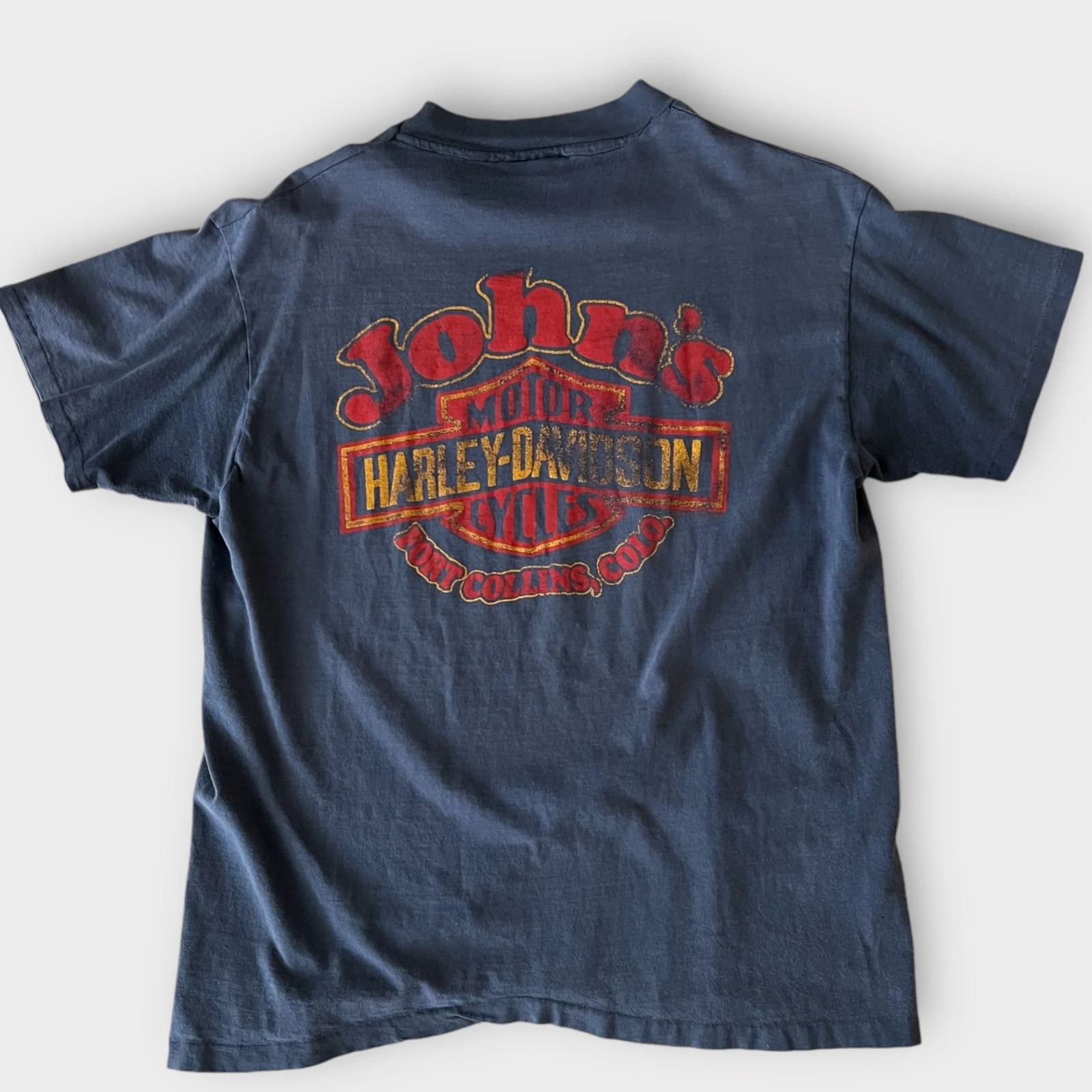 1980s Harley Davidson Motorcycle Vintage Tee Shir… - image 2