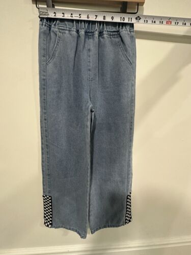 Women’s Vintage Goth Parashoot Pants Denim Elastic