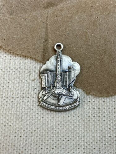 Indiana Soldiers & Sailors Monument Vintage Sterli