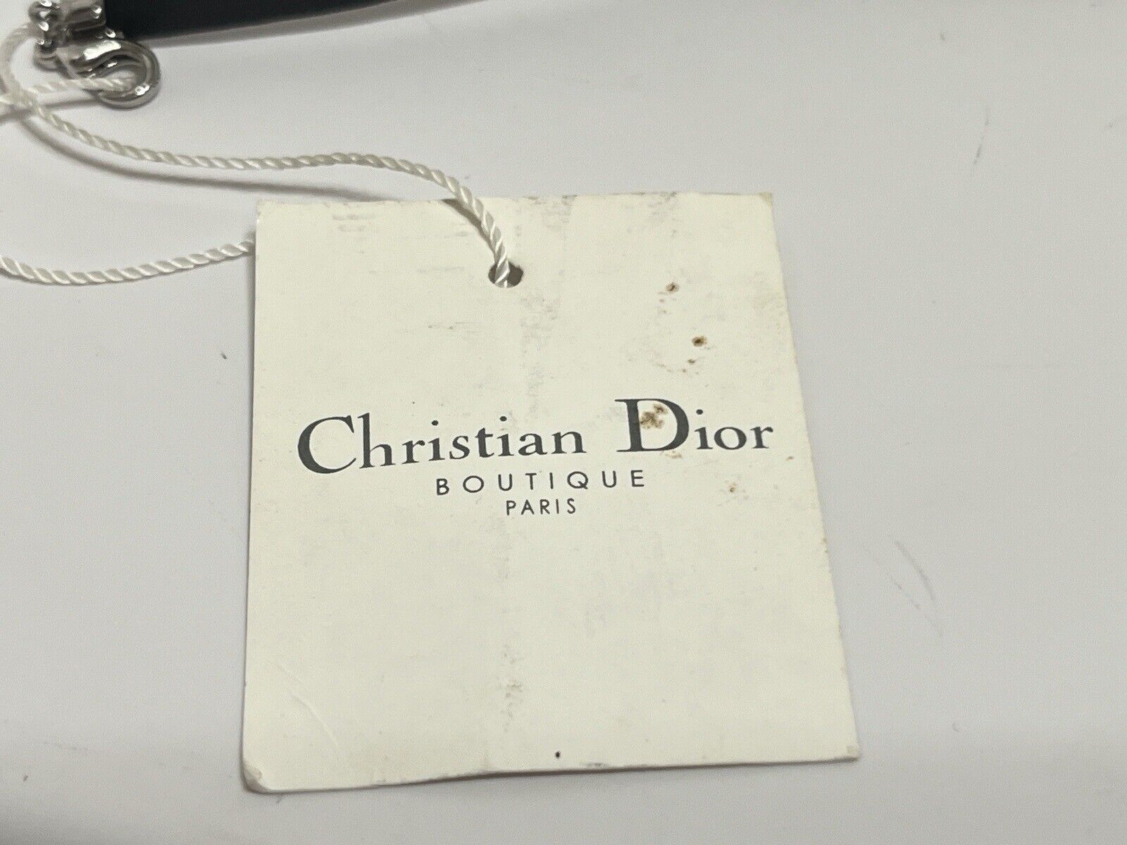 Vtg CHRISTIAN DIOR BY JOHN GALLIANO BLACK LEATHER… - image 8