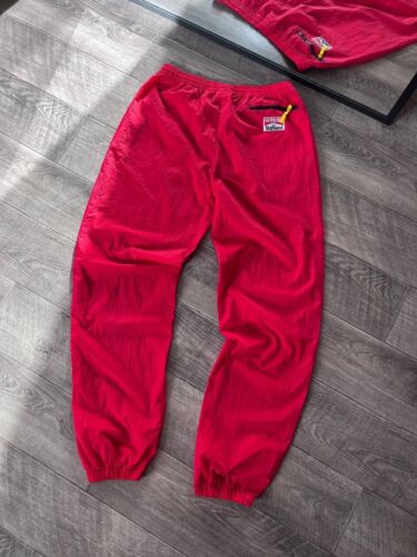 Vintage Marlboro Red Windbreaker Pants Large Bagg… - image 1