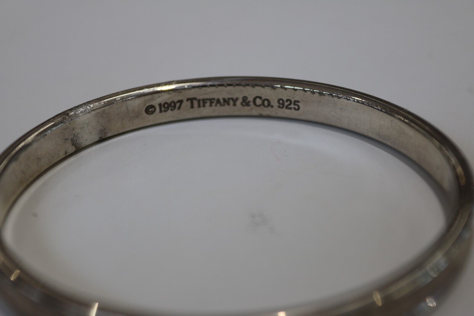 tiffany and co sterling silver bangle bracelet - image 3