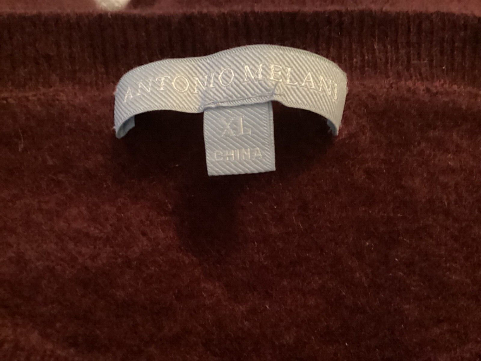 WOMANS ANTONIO MELANI 100% CASHMERE SWEATER size … - image 4