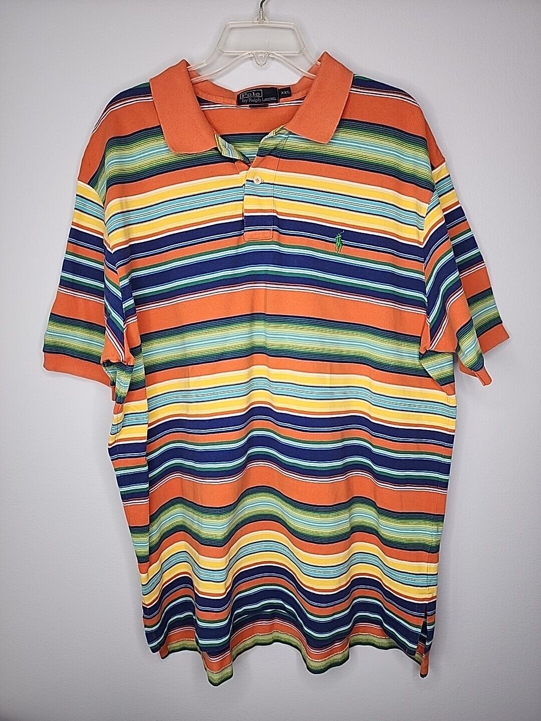 Polo Ralph Lauren Polo Shirt Men 2XL Multicolor S… - image 9